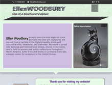 Tablet Screenshot of ellenwoodbury.com